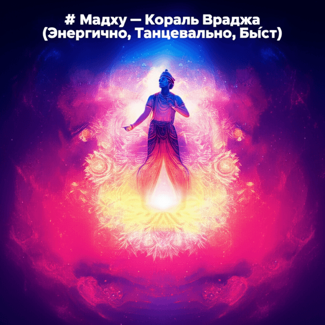 Мадху — Король Враджа (Энергично, Танцевально, Бы́