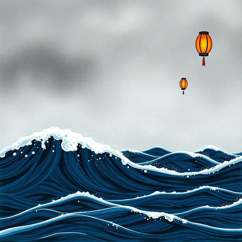 Lantern Through the Rain 2