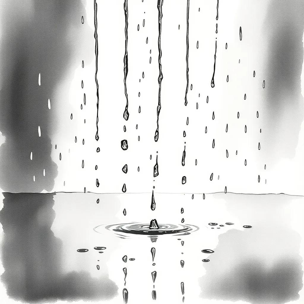 Lantern Through the Rain 1