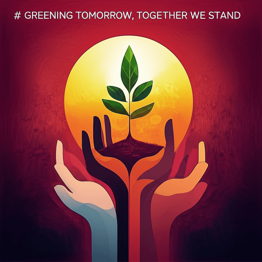 Greening Tomorrow, Together We Stand 1