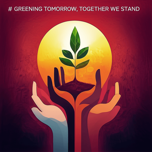 Greening Tomorrow, Together We Stand 1
