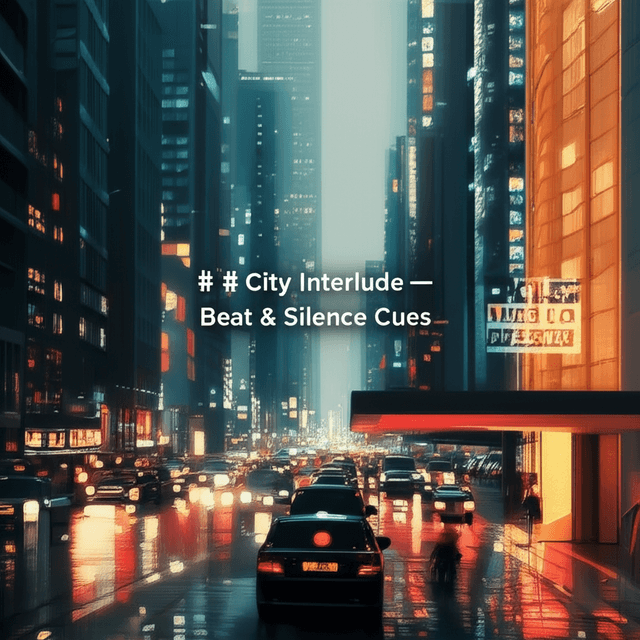 City Interlude — Beat & Silence Cues 1