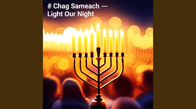 Chag Sameach — Light Our Night 1