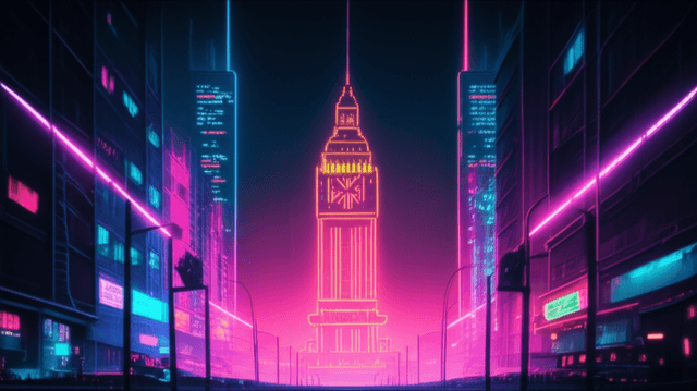 Neon Sunrise 2