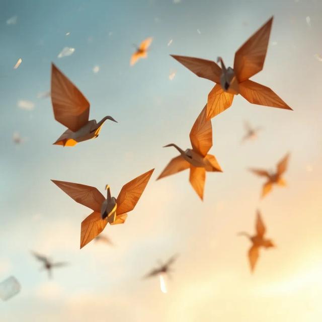 Paper Cranes (We're Going to Fly) 1