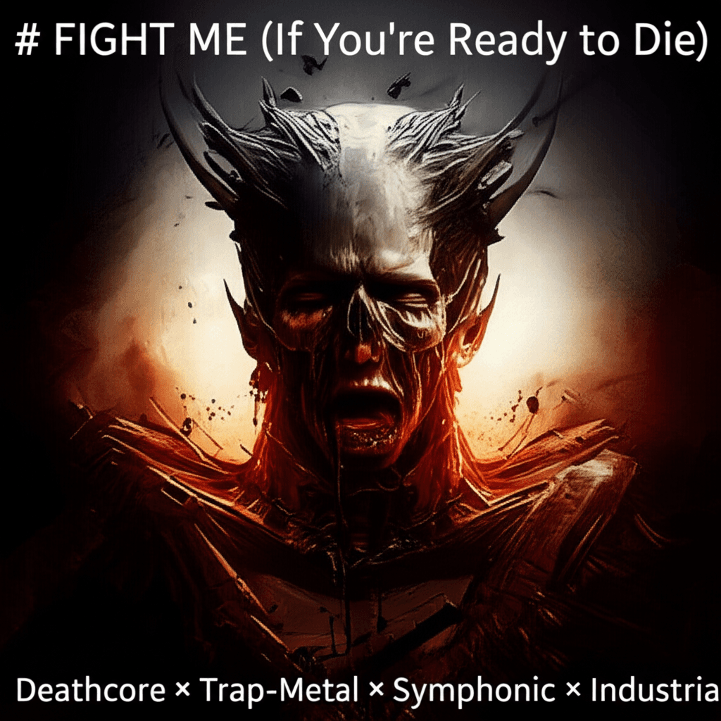 FIGHT ME (If You're Ready to Die) 1