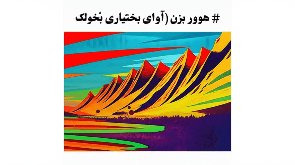 هوور بزن (آوای بختیاری) 1