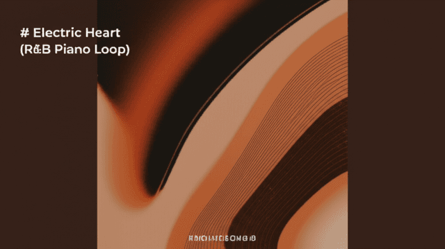 Electric Heart (R&B Piano Loop) 1
