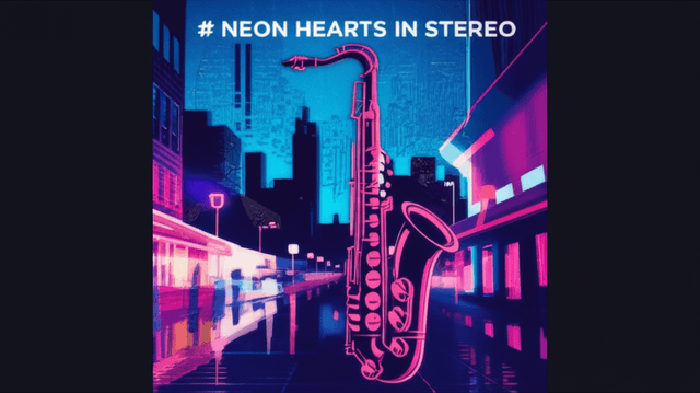Neon Hearts in Stereo 2