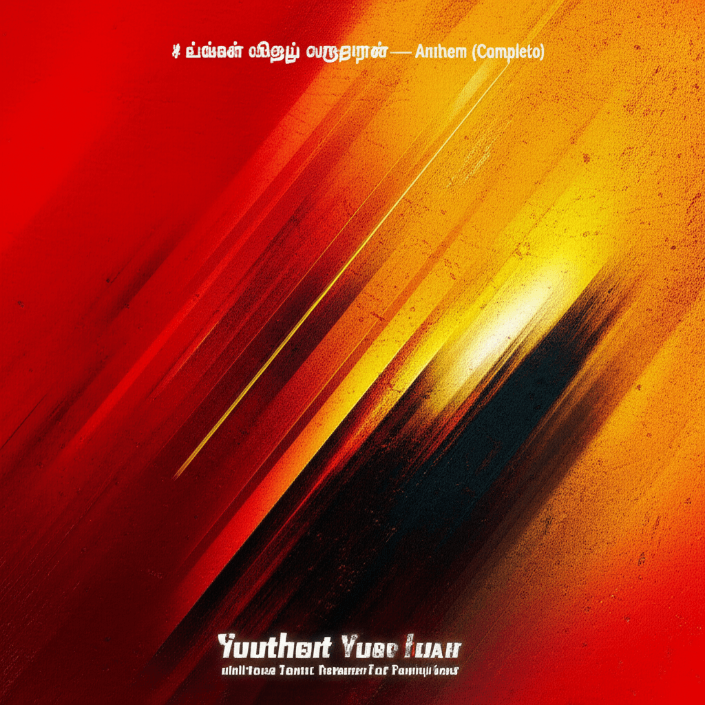 உங்கள் விஜய் வருகிறான் — Anthem (Complete) 1