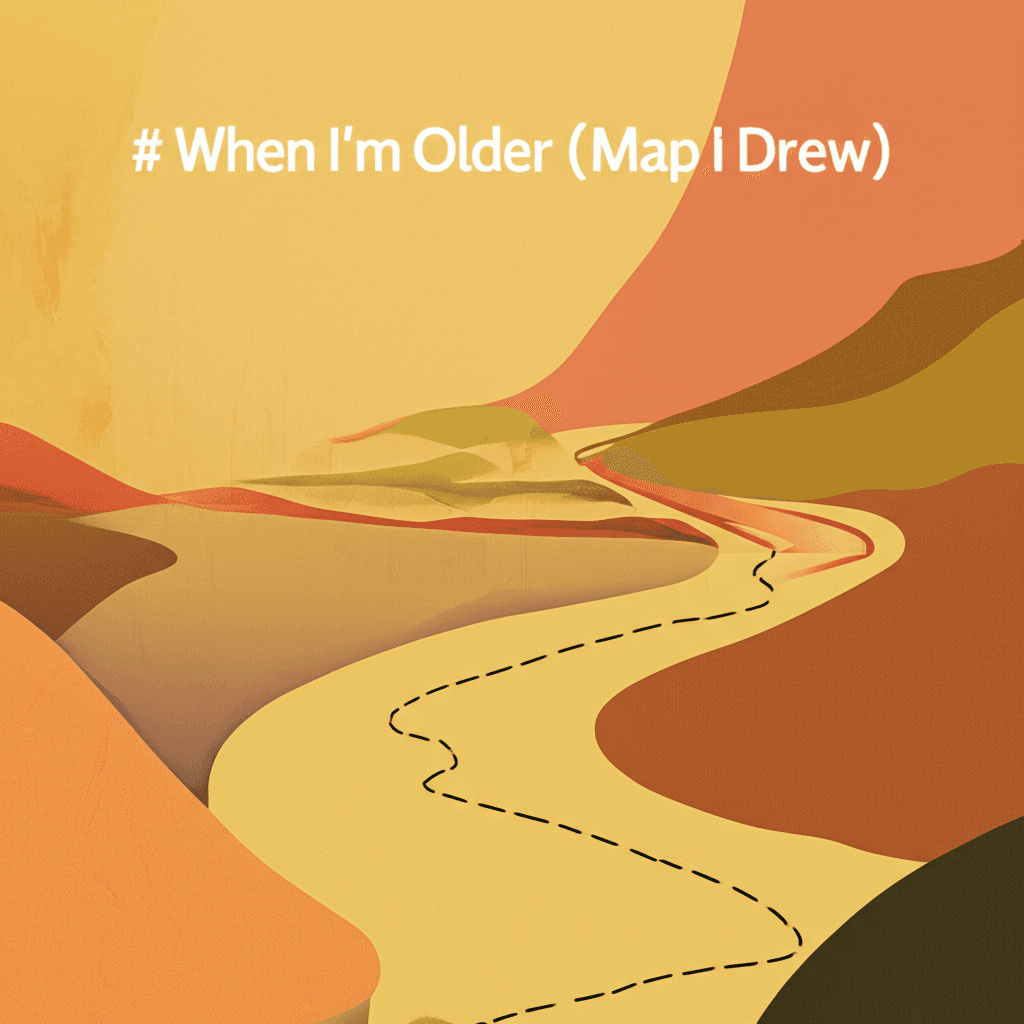 When I'm Older (Map I Drew) 2