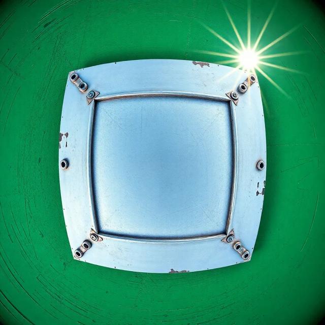 Hold the Line (Galvanized Square) 1