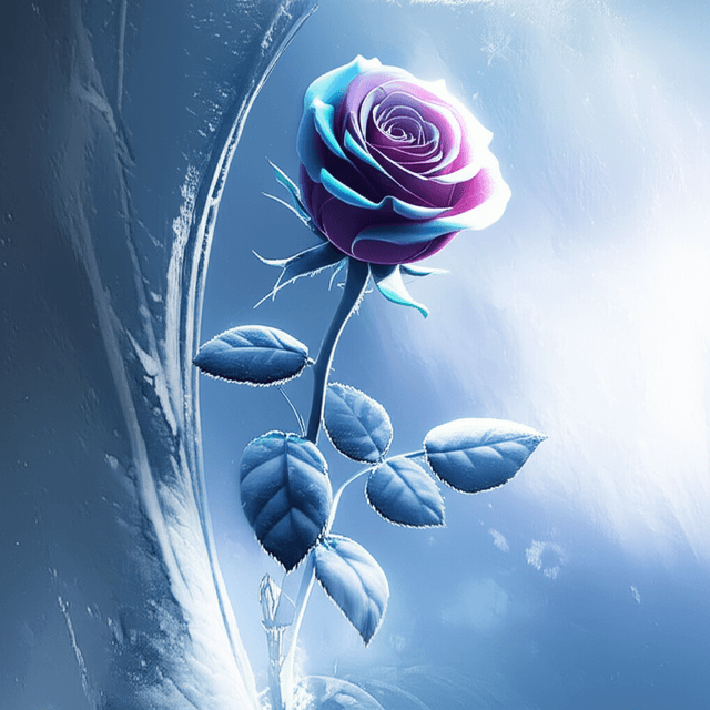 One Frozen Rose 2