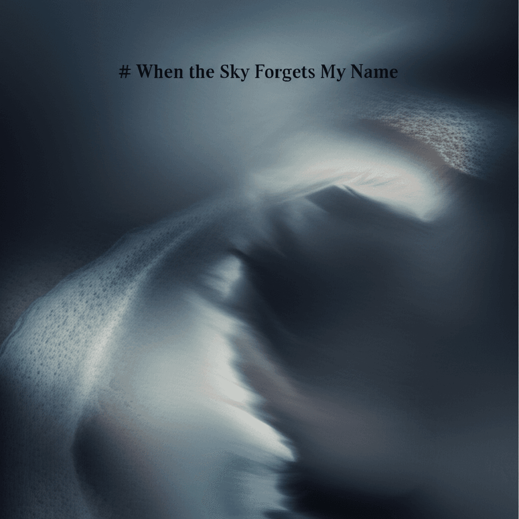 When the Sky Forgets My Name 2
