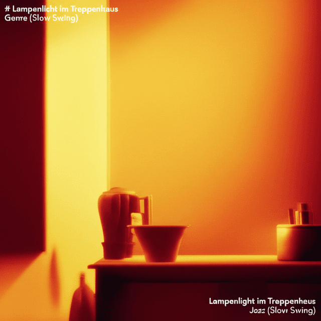 Lampenlicht im Treppenhaus 2