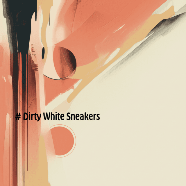 Dirty White Sneakers 1