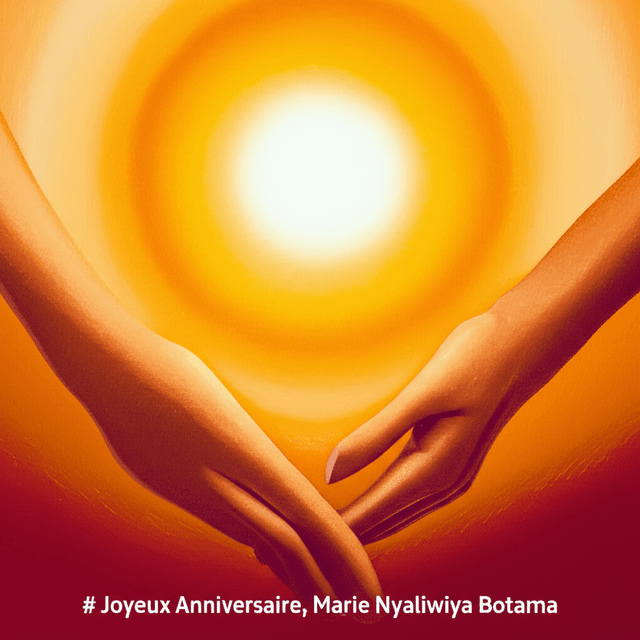 Joyeux Anniversaire, Marie Nyaliwiya Botama 1