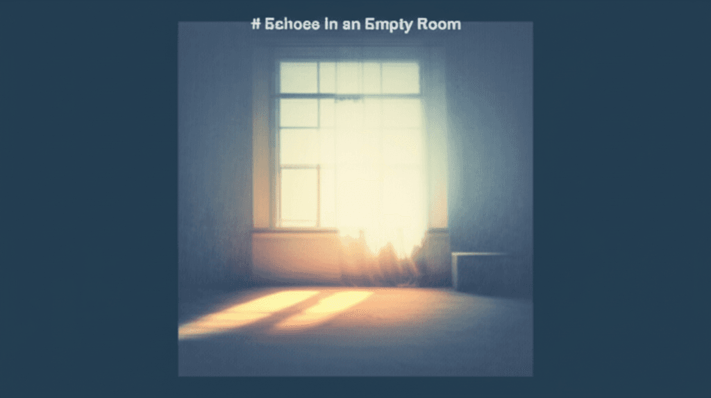 Echoes in an Empty Room 1