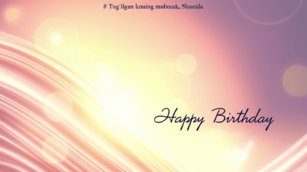 Tug‘ilgan kuning muborak, Shoxida 1