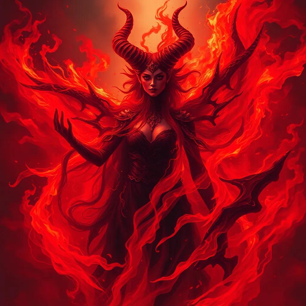 Dämonenkönigin der Glut 1