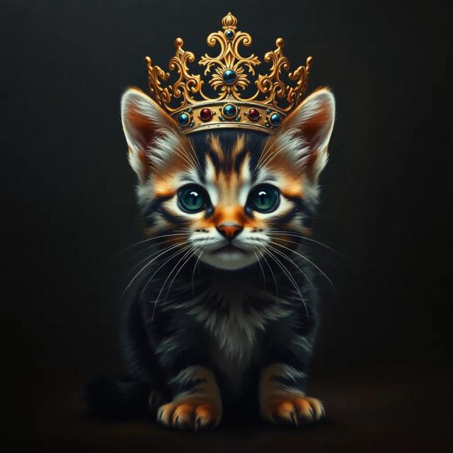 Kitten Reigns Supreme 1