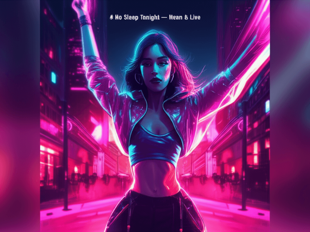 No Sleep Tonight — Neon & Live 2