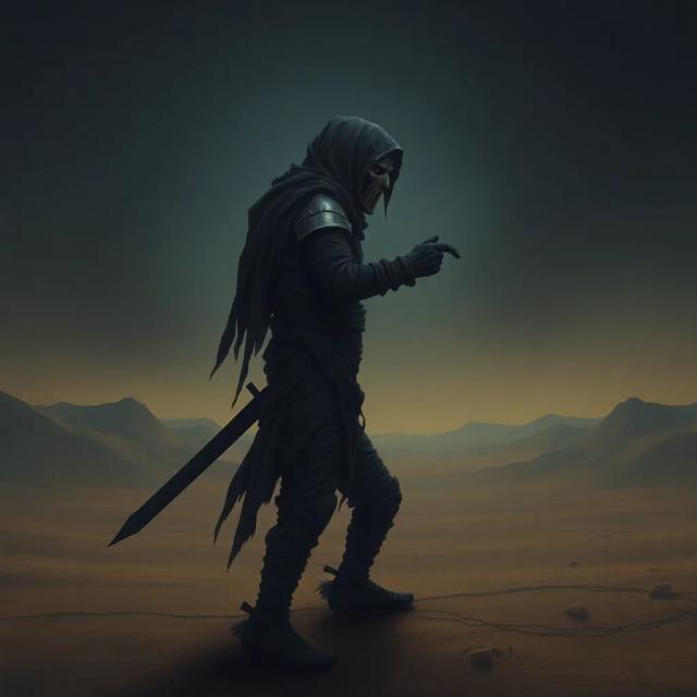 Neon Sarcophagus (Mummy Knight) 2