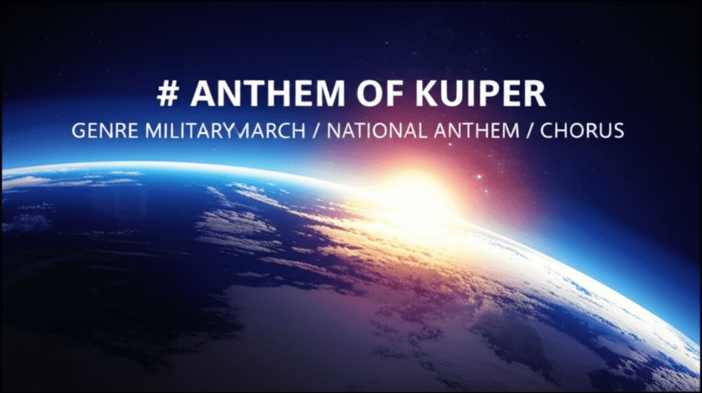 Anthem of Kuiper 1