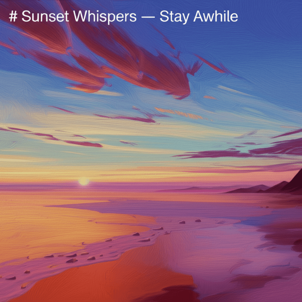 Sunset Whispers — Stay Awhile 2