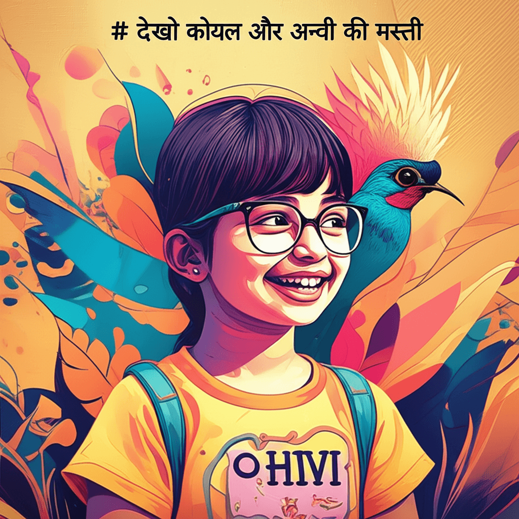 देखो कोयल और अन्वी की मस्ती 1