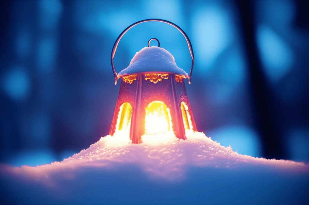 Снежный Фонарь 1 1