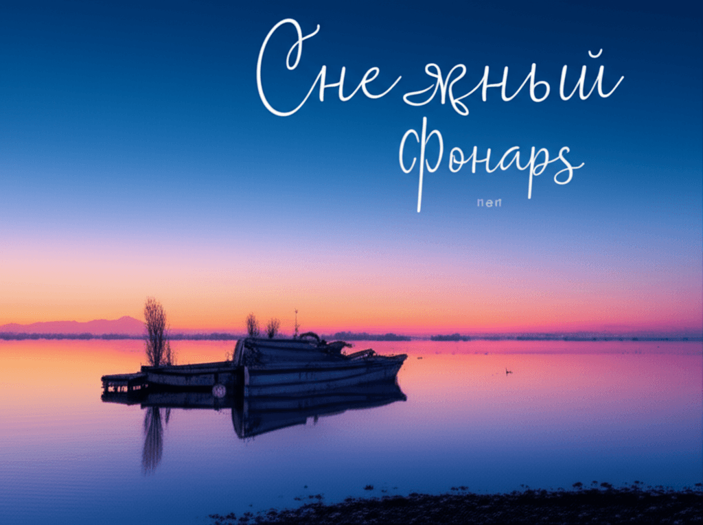 Снежный Фонарь 1