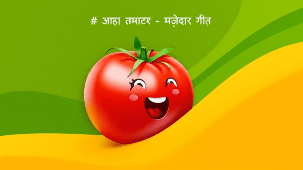आहा टमाटर - मज़ेदार गीत 2