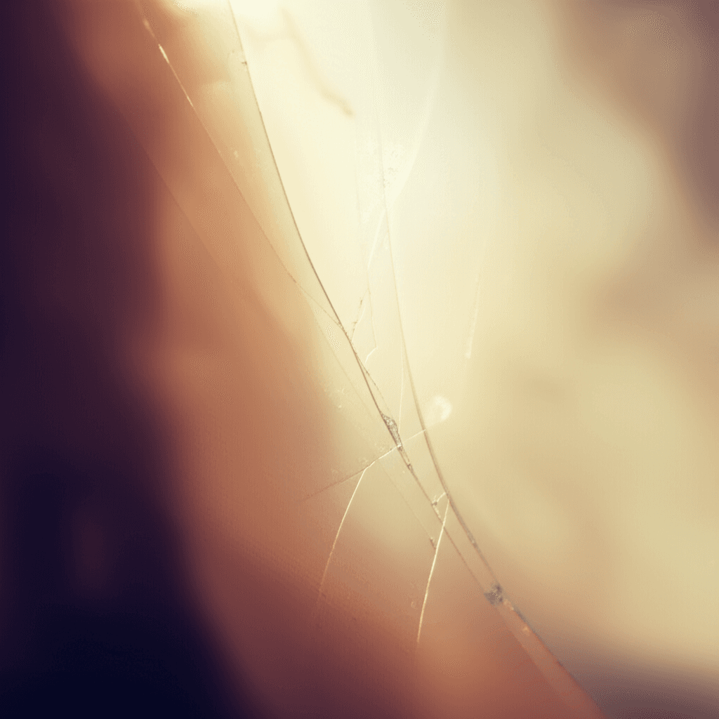 Sunlight Through a Cracked Cafe Window 2