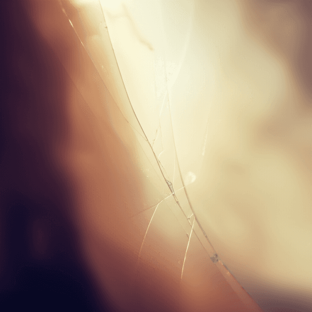 Sunlight Through a Cracked Cafe Window 2