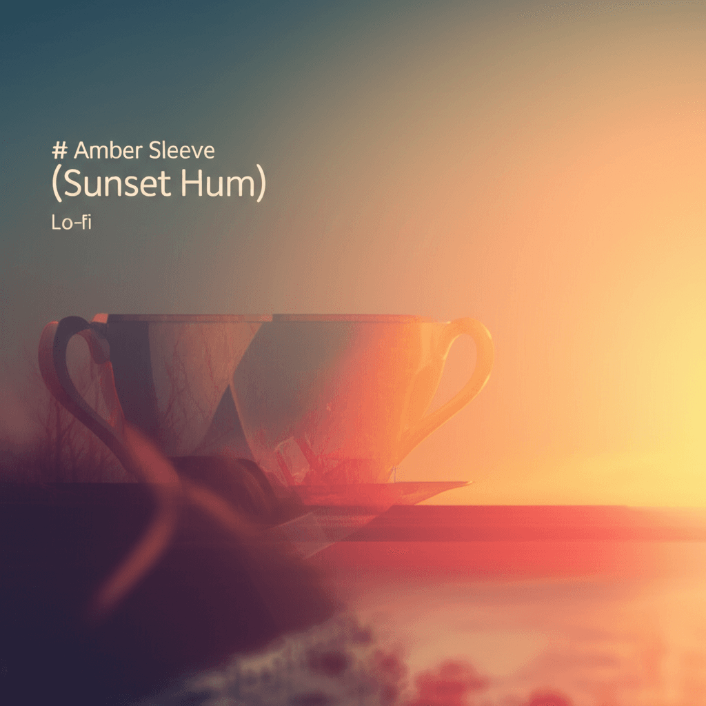 Amber Sleeve (Sunset Hum) 1