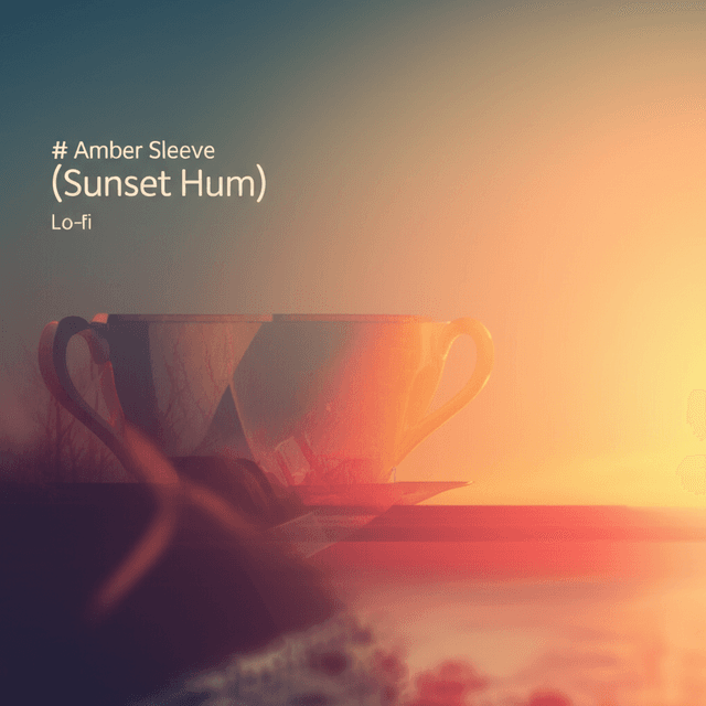 Amber Sleeve (Sunset Hum) 1