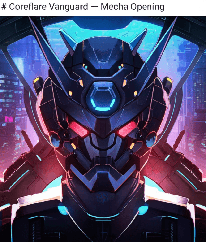 Coreflare Vanguard — Mecha Opening 2