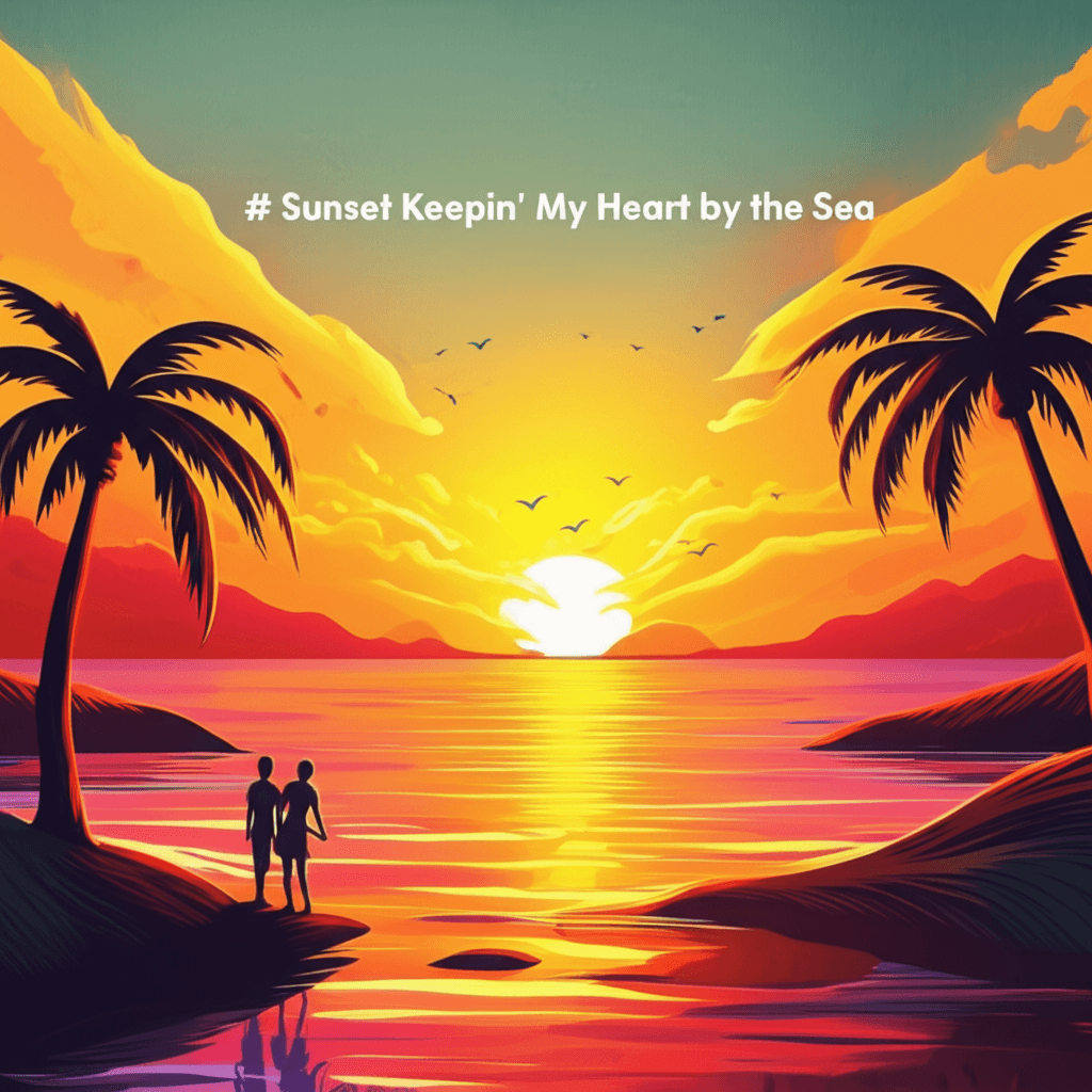 Sunset Keepin' My Heart by the Sea 2
