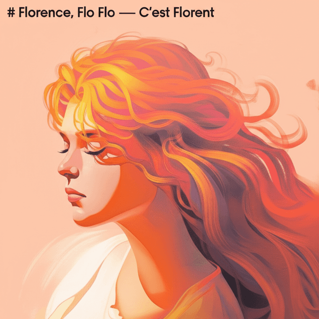 Florence, Flo Flo — C'est Florent 1