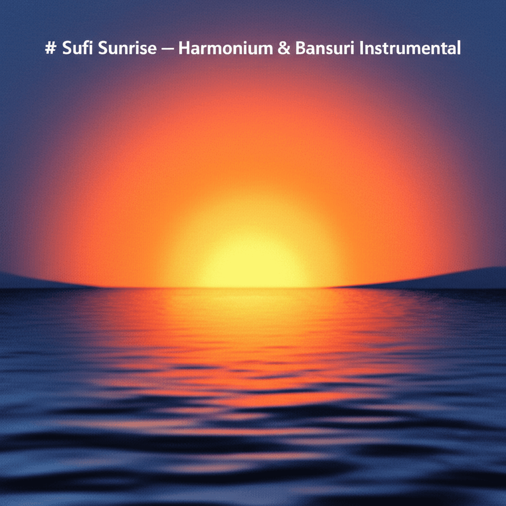 Sufi Sunrise — Harmonium & Bansuri Instrumental 1