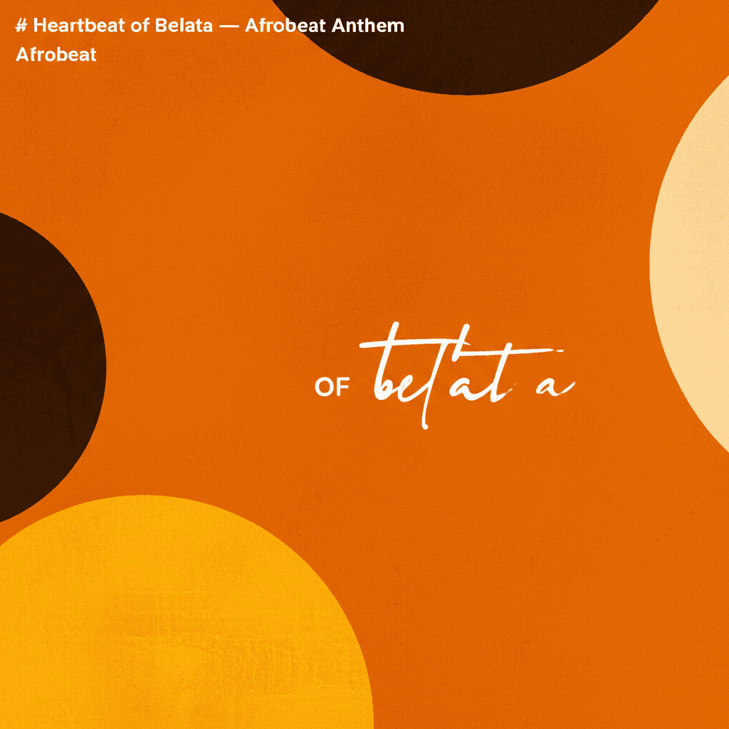 Heartbeat of Belata — Afrobeat Anthem 1