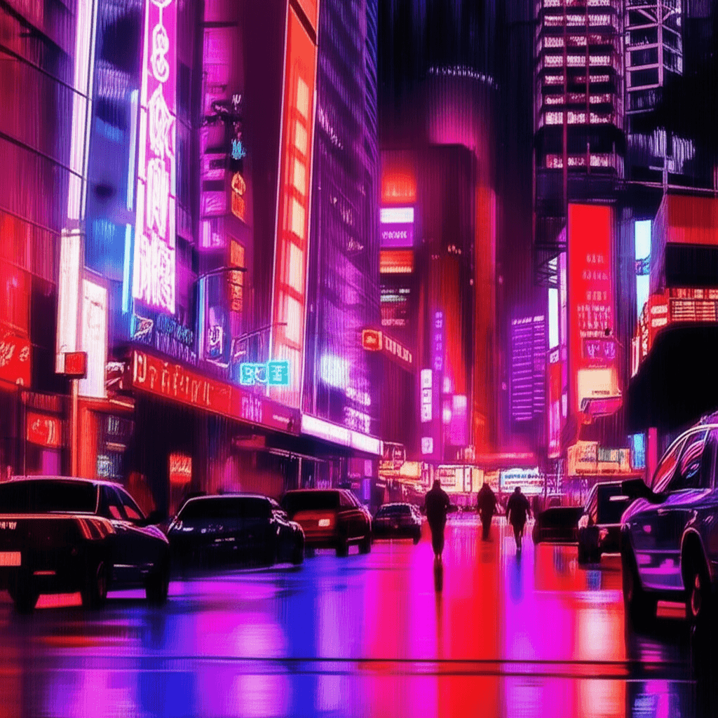 Neon & Vinyl Echoes 2