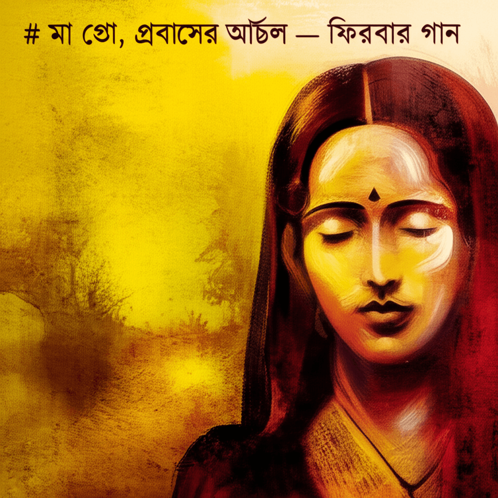 মা গো, প্রবাসের আঁচল — ফিরবার গান 2