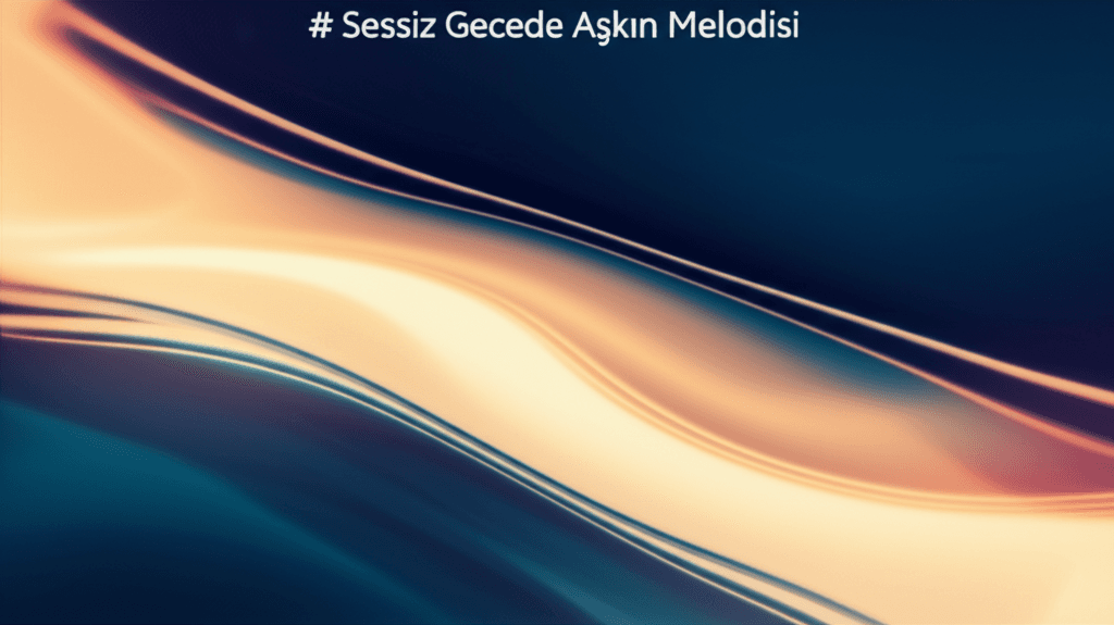 Sessiz Gecede Aşkın Melodisi 1