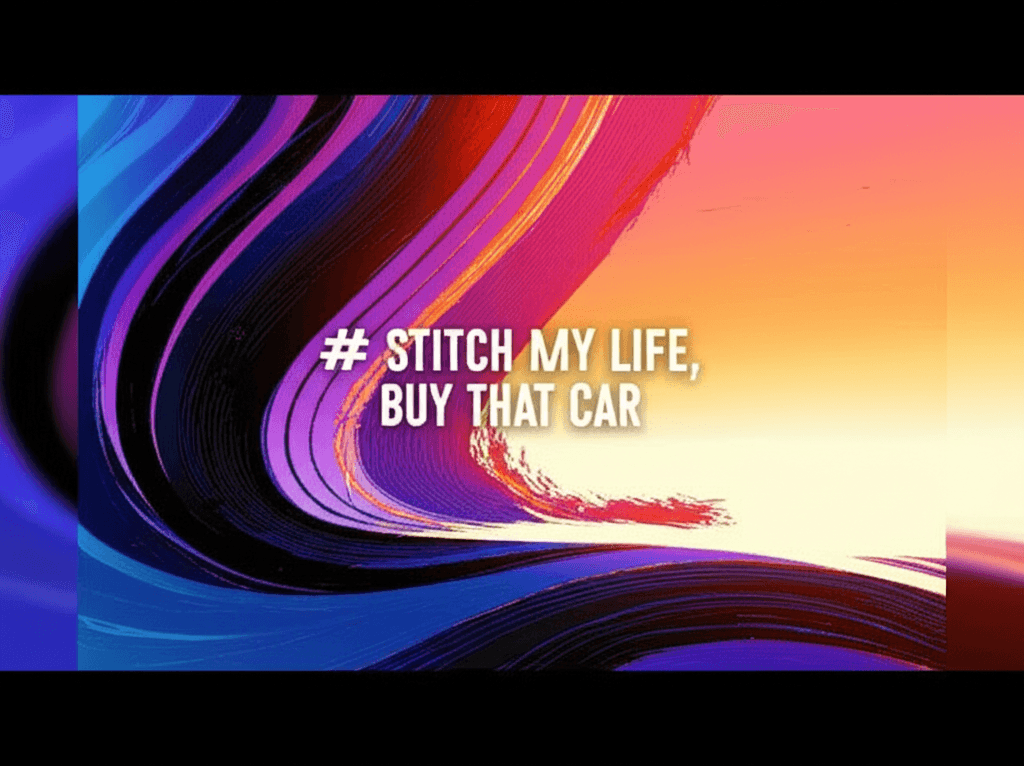 Stitch My Life, Buy That Car 1