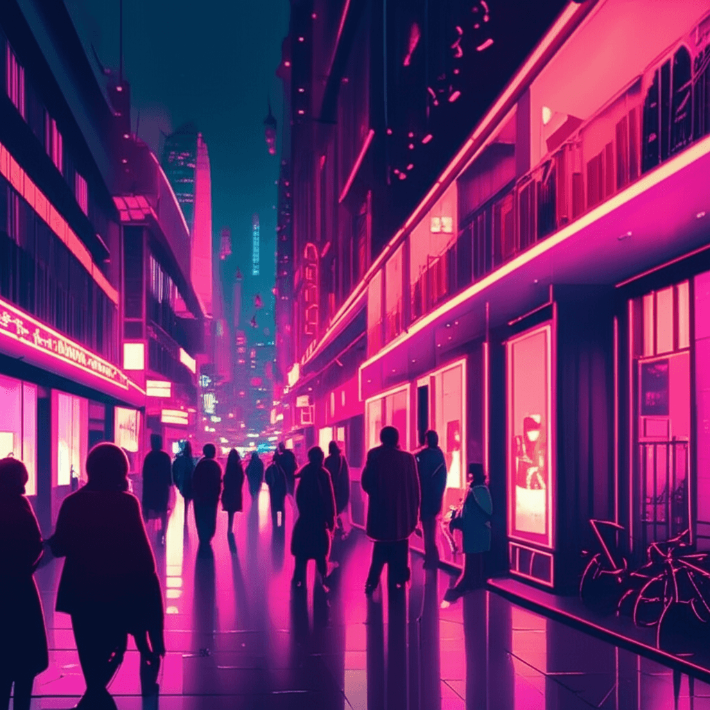 Vibrant Heartbeat — Neon Night Anthem 1