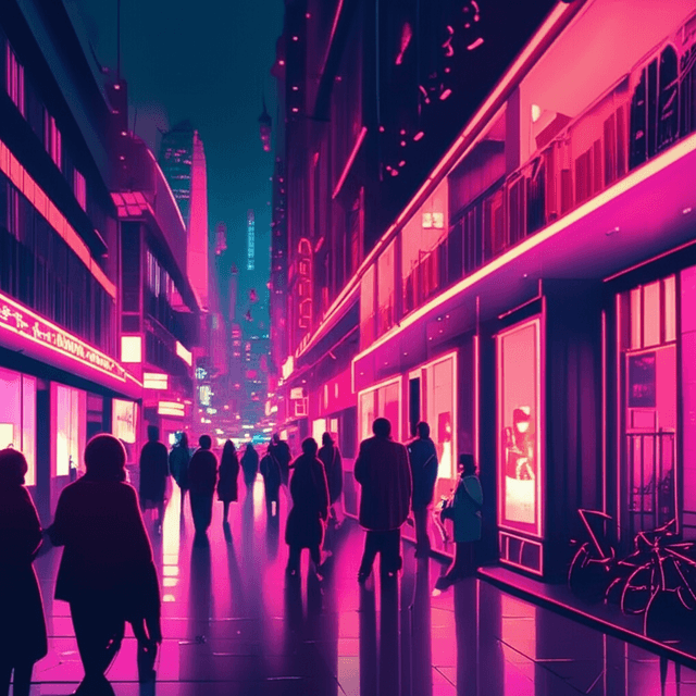 Vibrant Heartbeat — Neon Night Anthem 1