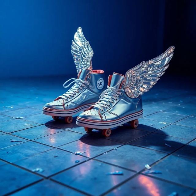 Neon Nightmare in a Rainbow Storm 1