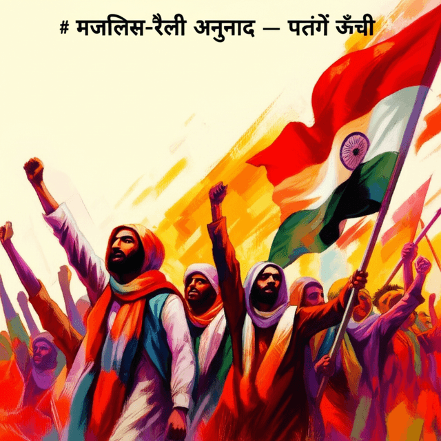 मजलिस-रैली अनुनाद — पतंगें ऊँची 1